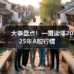 大事盘点！一图读懂2025年A股行情(图1)