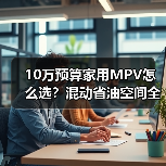 10万预算家用MPV怎么选?混动省油空间全拿捏(图4) 10万预算家用MPV怎么选?混动省油空间全拿捏(图4)