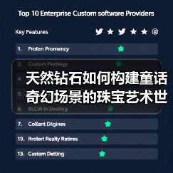 天然钻石如何构建童话奇幻场景的珠宝艺术世界