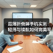 最薄折叠屏手机实测：轻薄与续航如何完美平衡？