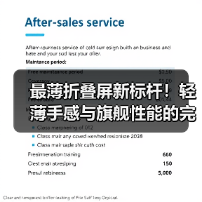最薄折叠屏新标杆！轻薄手感与旗舰性能的完美平衡(图3)