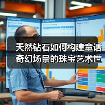天然钻石如何构建童话奇幻场景的珠宝艺术世界(图3)