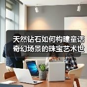 天然钻石如何构建童话奇幻场景的珠宝艺术世界(图4)