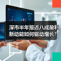 深市半年报近八成盈利 新动能如何驱动增长？