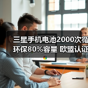三星手机电池2000次循环保80%容量 欧盟认证行业领先(图2) 三星手机电池2000次循环保80%容量 欧盟认证行业领先(图2)