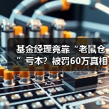 基金经理竟靠“老鼠仓”亏本?被罚60万真相曝光(图2) 基金经理竟靠“老鼠仓”亏本?被罚60万真相曝光(图2)