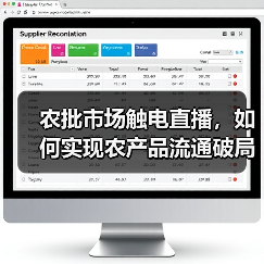 农批市场触电直播,如何实现农产品流通破局?(图2) 农批市场触电直播,如何实现农产品流通破局?(图2)