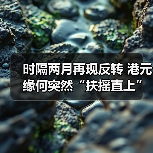 时隔两月再现反转 港元缘何突然“扶摇直上”