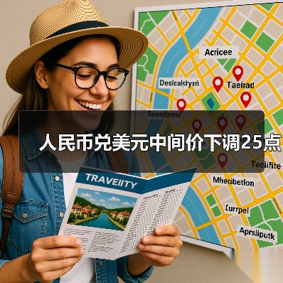 人民币兑美元中间价下调25点(图3)