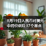 8月19日人民币对美元中间价调贬37个基点(图3)