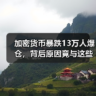 加密货币暴跌13万人爆仓，背后原因竟与这些因素有关？