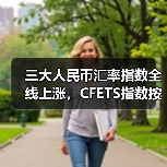三大人民币汇率指数全线上涨,CFETS指数按周涨0.13(图2) 三大人民币汇率指数全线上涨,CFETS指数按周涨0.13(图2)