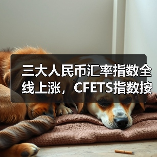 三大人民币汇率指数全线上涨，CFETS指数按周涨0.13