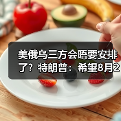 美俄乌三方会晤要安排了？特朗普：希望8月22日前举行美俄乌首脑会谈