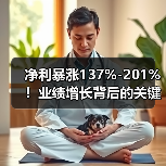 净利暴涨137%-201%！业绩增长背后的关键因素