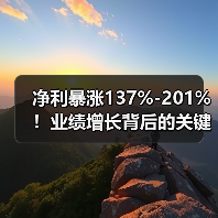 净利暴涨137%-201%!业绩增长背后的关键因素(图2) 净利暴涨137%-201%!业绩增长背后的关键因素(图2)
