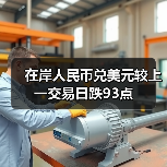 在岸人民币兑美元较上一交易日跌93点(图3)
