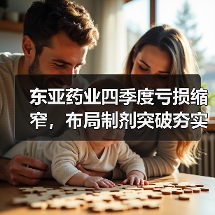 东亚药业四季度亏损缩窄，布局制剂突破夯实发展根基