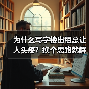 为什么写字楼出租总让人头疼?换个思路就解决了(图1) 为什么写字楼出租总让人头疼?换个思路就解决了(图1)