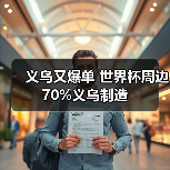 义乌又爆单 世界杯周边70%义乌制造(图3) 义乌又爆单 世界杯周边70%义乌制造(图3)