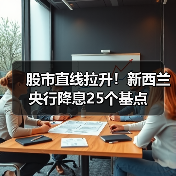 股市直线拉升!新西兰央行降息25个基点(图2) 股市直线拉升!新西兰央行降息25个基点(图2)