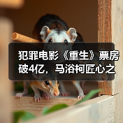 犯罪电影《重生》票房破4亿,马浴柯匠心之作为何持续走高?(图2) 犯罪电影《重生》票房破4亿,马浴柯匠心之作为何持续走高?(图2)