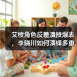 艾梭角色反差演技爆表,李晓川如何演绎多重性格?(图4) 艾梭角色反差演技爆表,李晓川如何演绎多重性格?(图4)