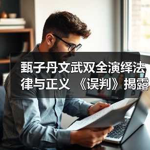 甄子丹文武双全演绎法律与正义 《误判》揭露冤案真相
