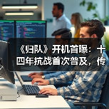 《归队》开机首曝:十四年抗战首次普及,传承英雄史诗精神(图2) 《归队》开机首曝:十四年抗战首次普及,传承英雄史诗精神(图2)
