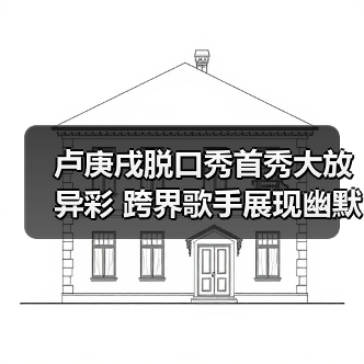 卢庚戌脱口秀首秀大放异彩 跨界歌手展现幽默魅力(图4) 卢庚戌脱口秀首秀大放异彩 跨界歌手展现幽默魅力(图4)