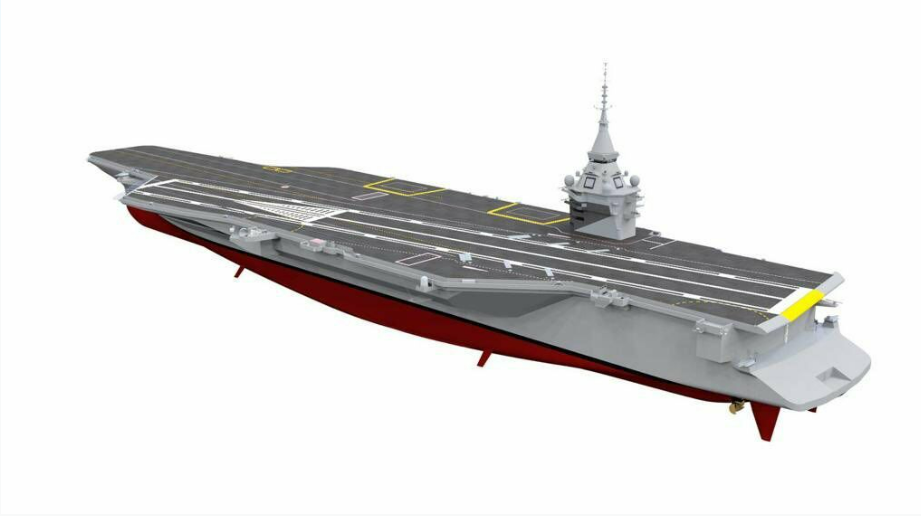 法国宣布将建造欧洲最大航母配备电磁弹射，但钱和舰载机都有问题(图1)